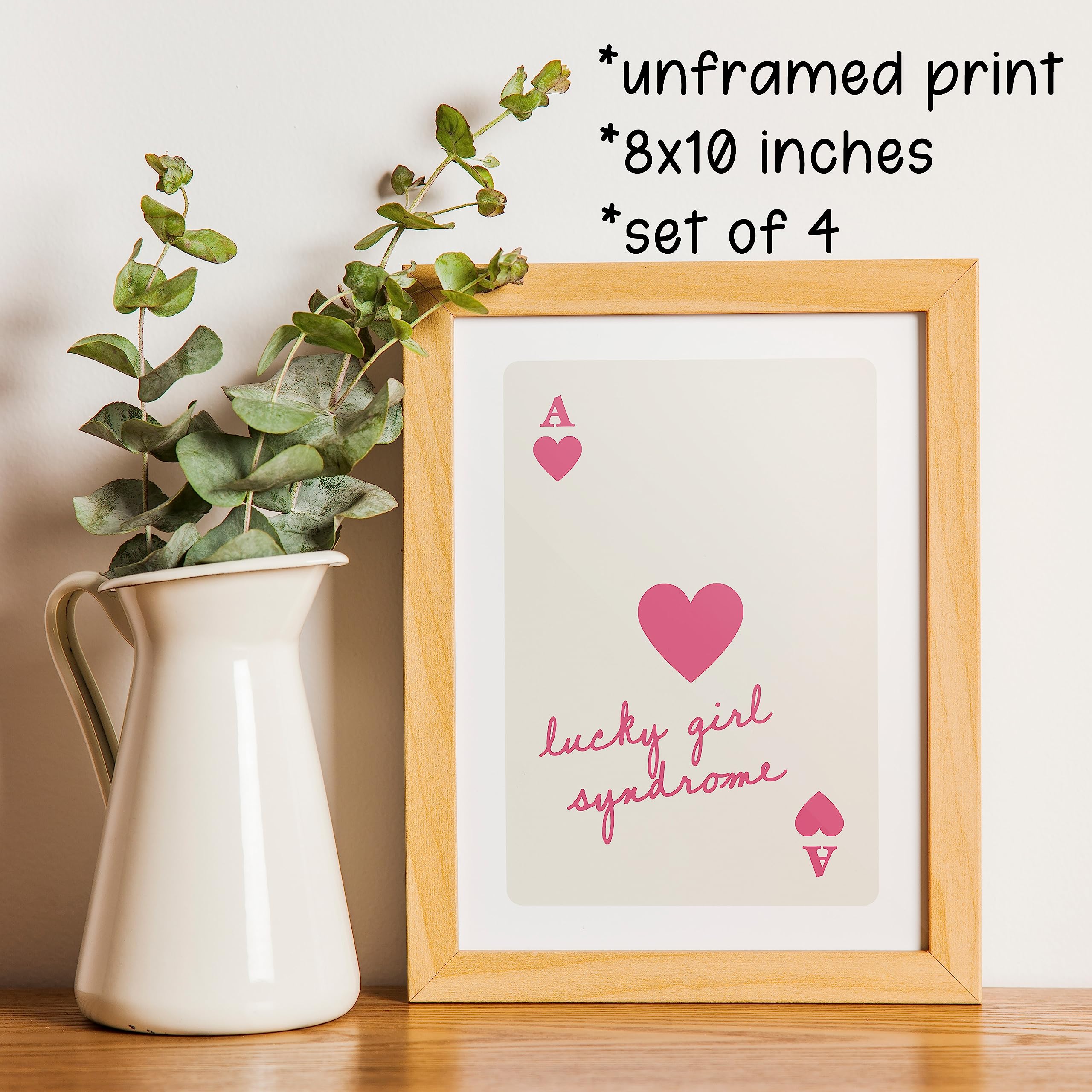 Amazon.com: KEUSPI Trendy Retro Pink Feeling Lucky You Girl